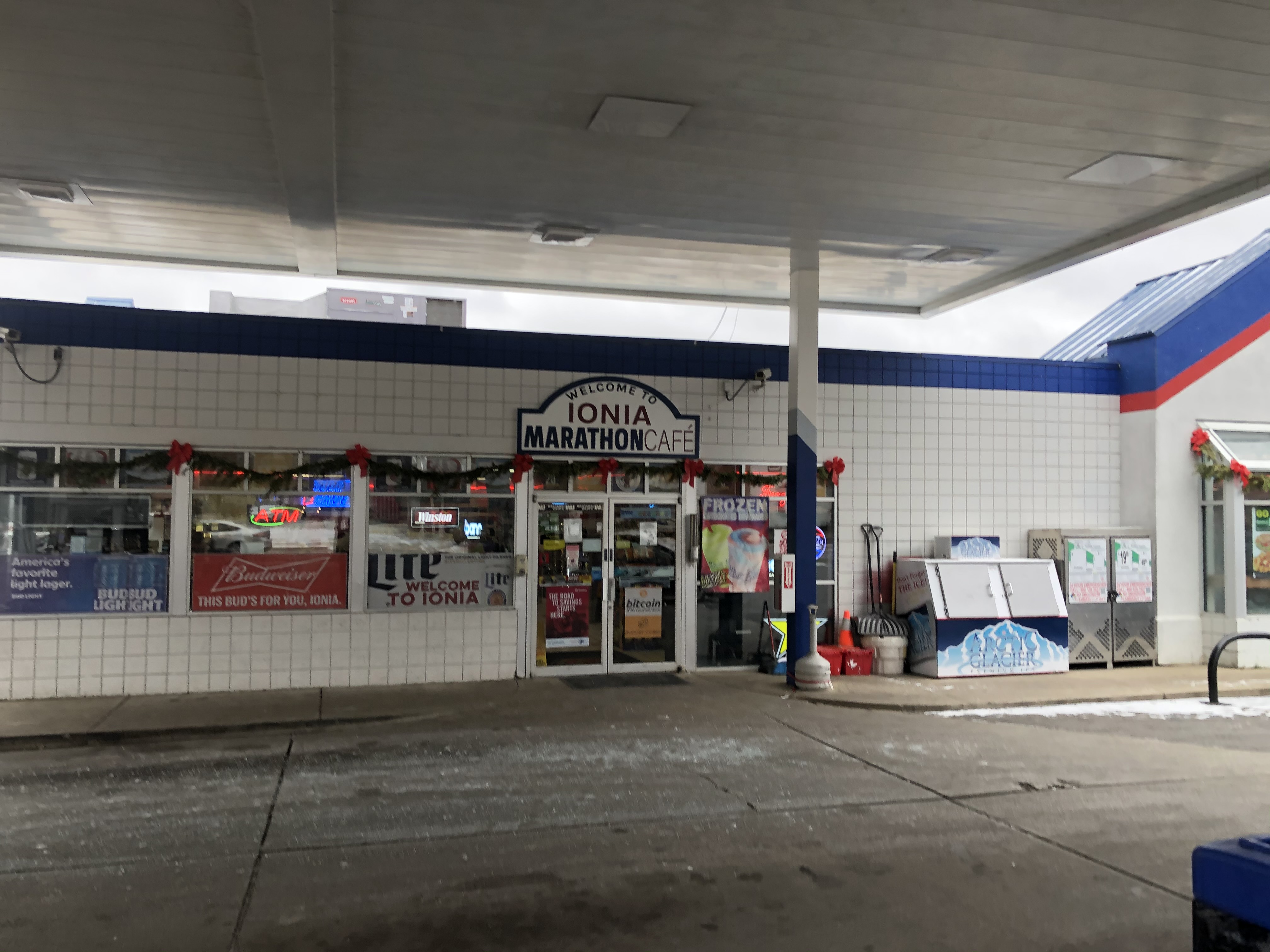 BudgetCoinz Bitcoin ATM at MARATHON GAS STATION in Ionia, Michigan - 121 N Dexter St, Ionia, MI 48846