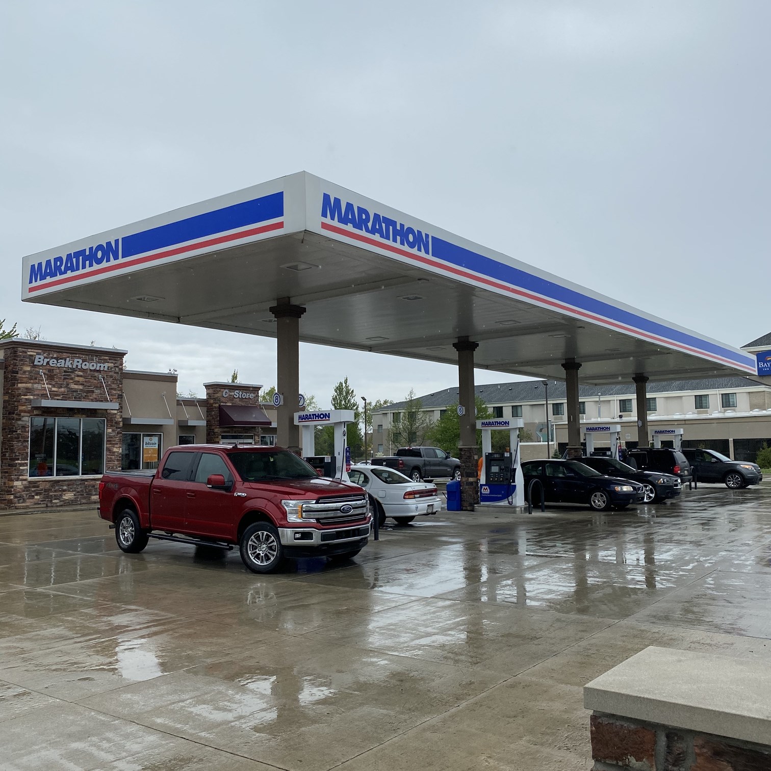 BudgetCoinz Bitcoin ATM at MARATHON GAS STATION in Flat Rock, Michigan - 21913 Gibraltar Rd, Flat Rock, MI 48134